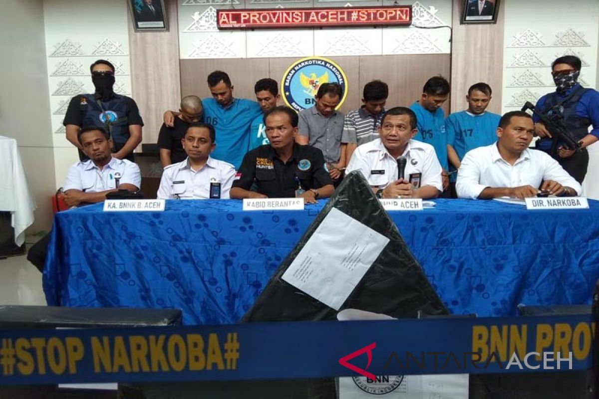 BNN Aceh: manajer kantor pos terlibat pengiriman ganja