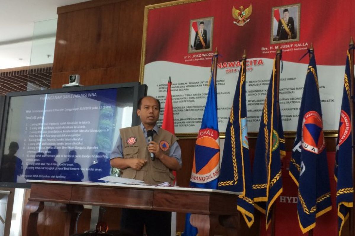 BNPB: Indonesia tidak minta internasional bantu penanganan gempa