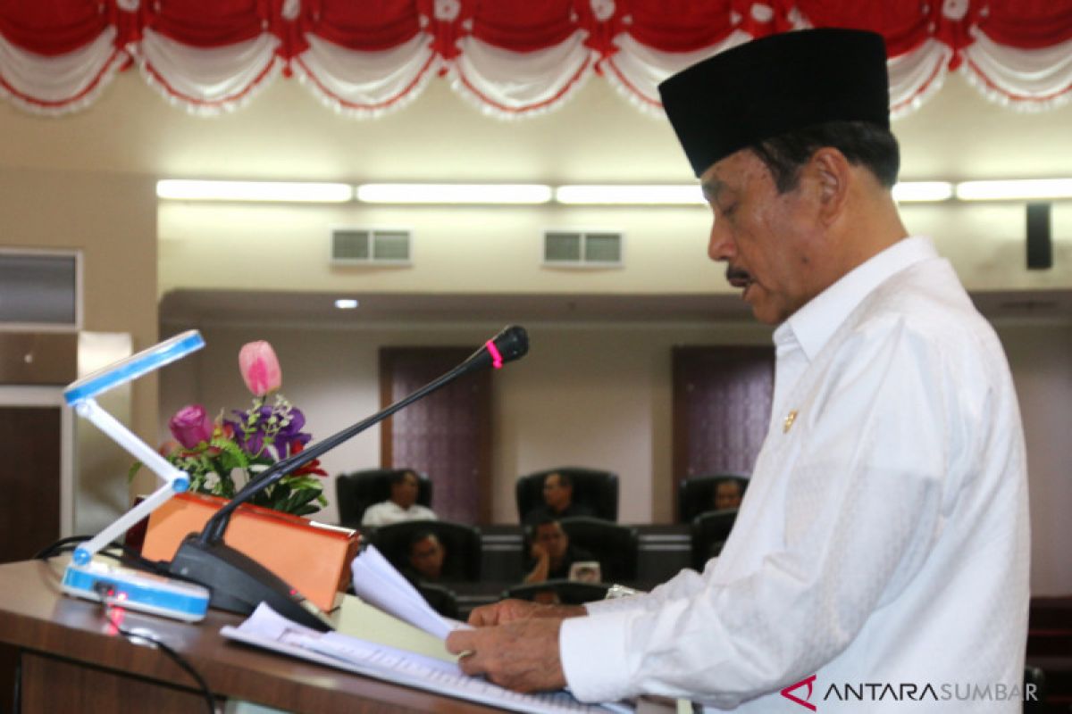 Pembahasan rancangan perubahan APBD, bupati sampaikan nota jawaban