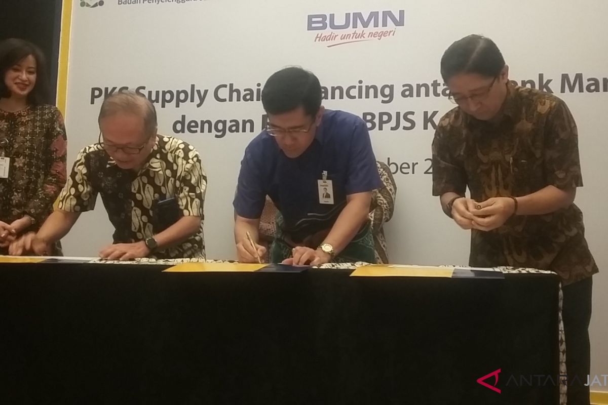 Bank Mandiri salurkan Rp126 miliar untuk mitra BPJS Kesehatan di Solo