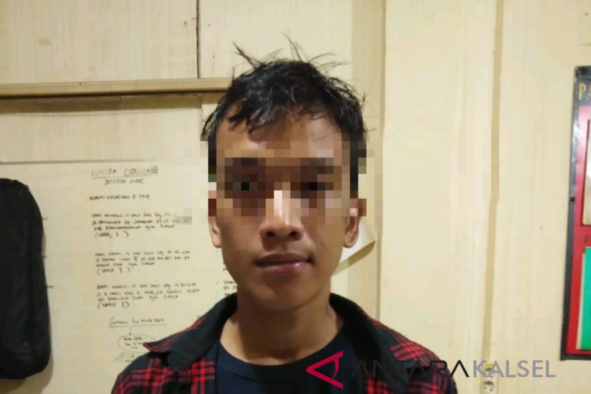 Polsekta Banjarmasin Timur tangkap pemuda simpan sabu-sabu