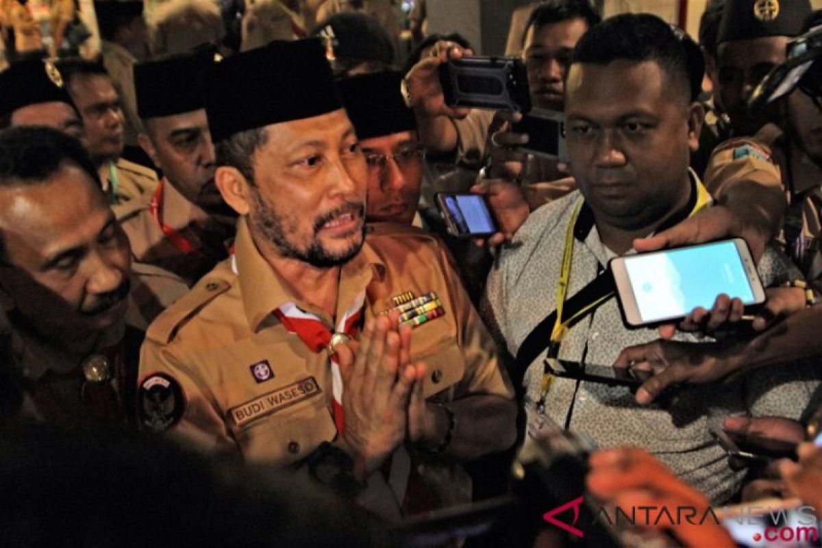 Aktifitas Pramuka peduli COVID-19 adalah wujud semangat tanggulangi wabah