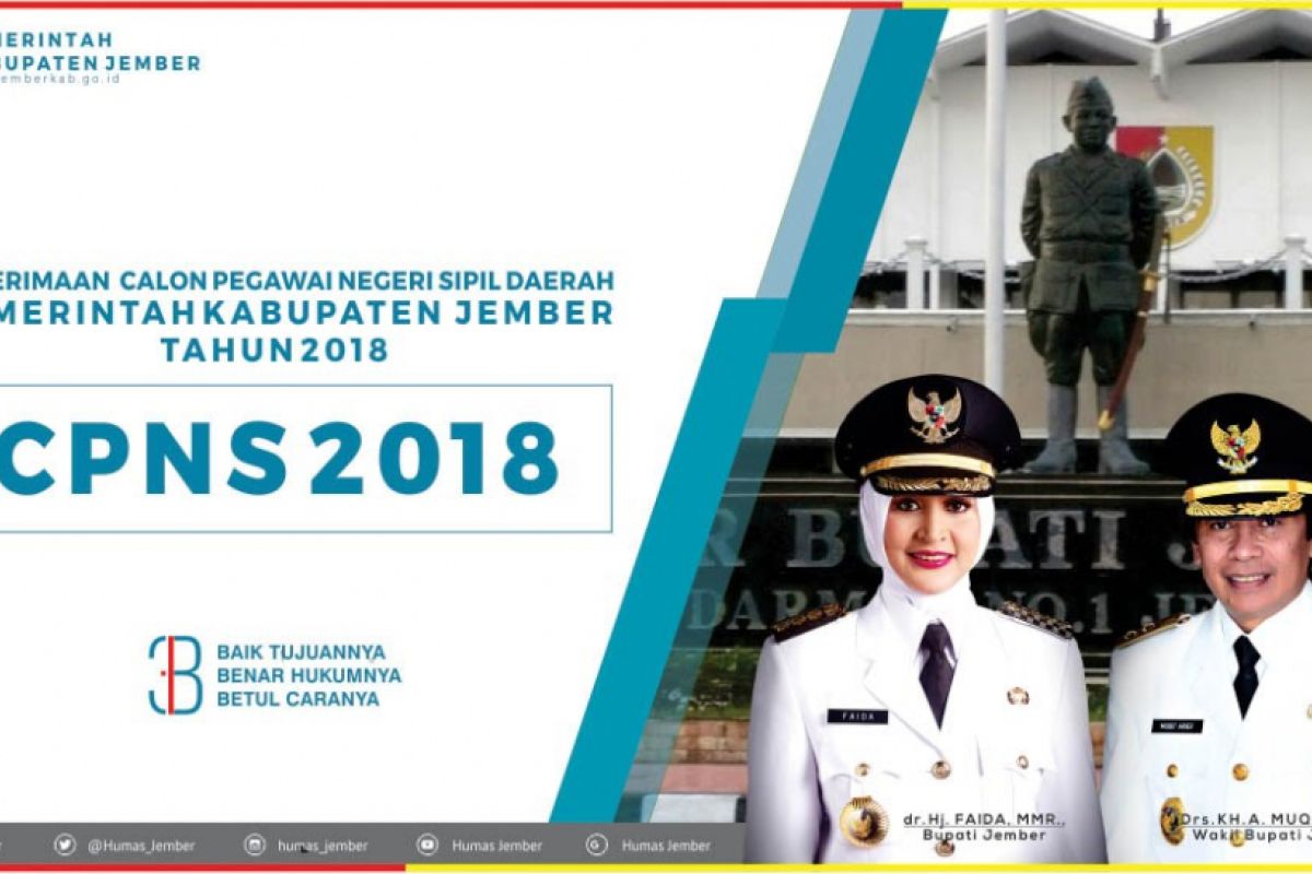 Ini Formasi CPNS yang Dibutuhkan Pemkab Jember 2018