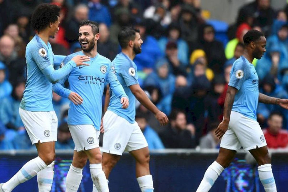 City semakin mantap di puncak klasemen Liga Inggris