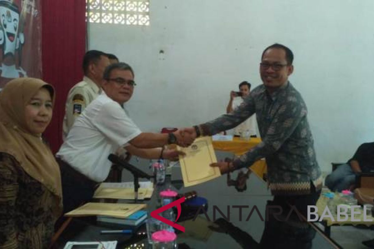 KPU Bangka pleno DCT Pileg 2019