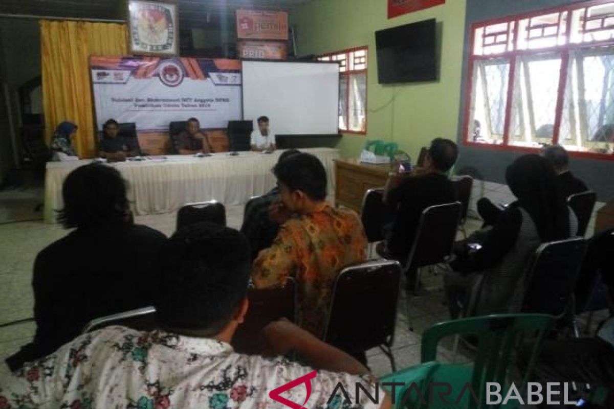 KPU Pangkalpinang gelar pleno penetapan DCT pileg