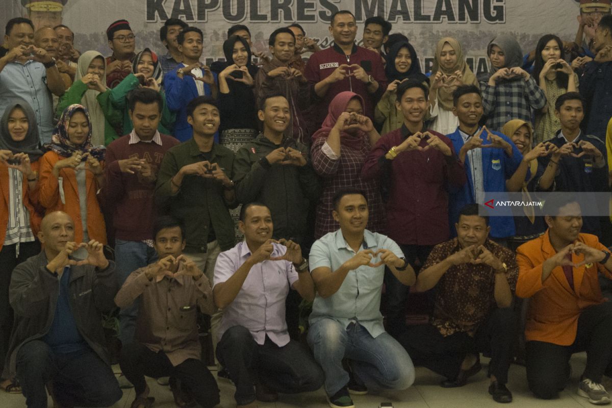 Mahasiswa Kabupaten Malang Deklarasikan Pemilu 2019 Damai