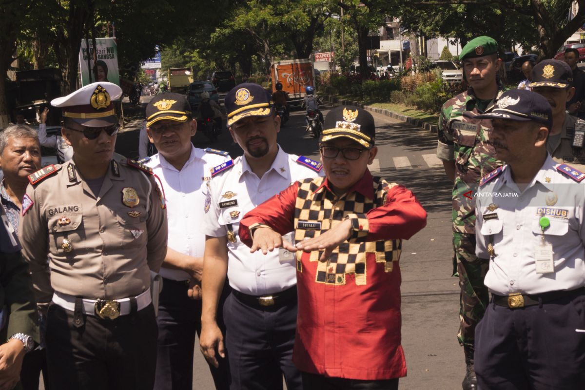 Pemkot Malang Uji Coba Rekayasa Lalu Lintas