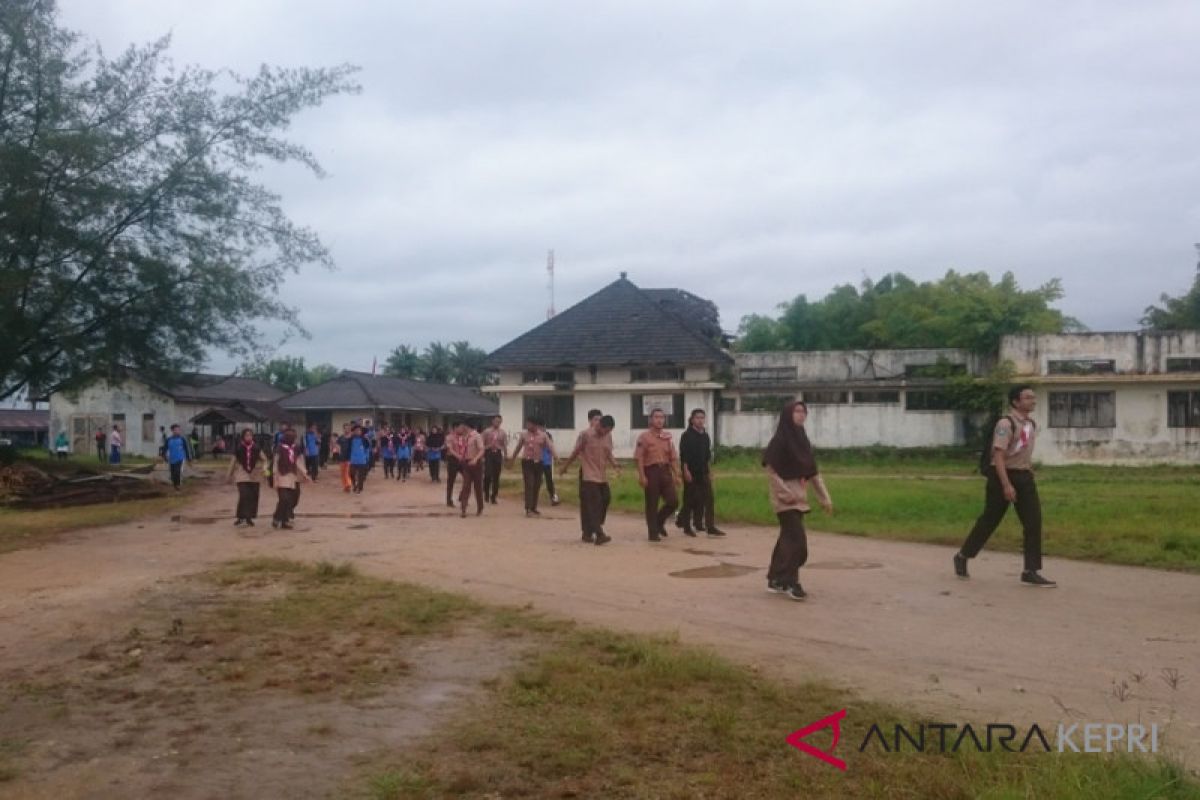 Goro Implasment bersama Pramuka dan OPD Lingga