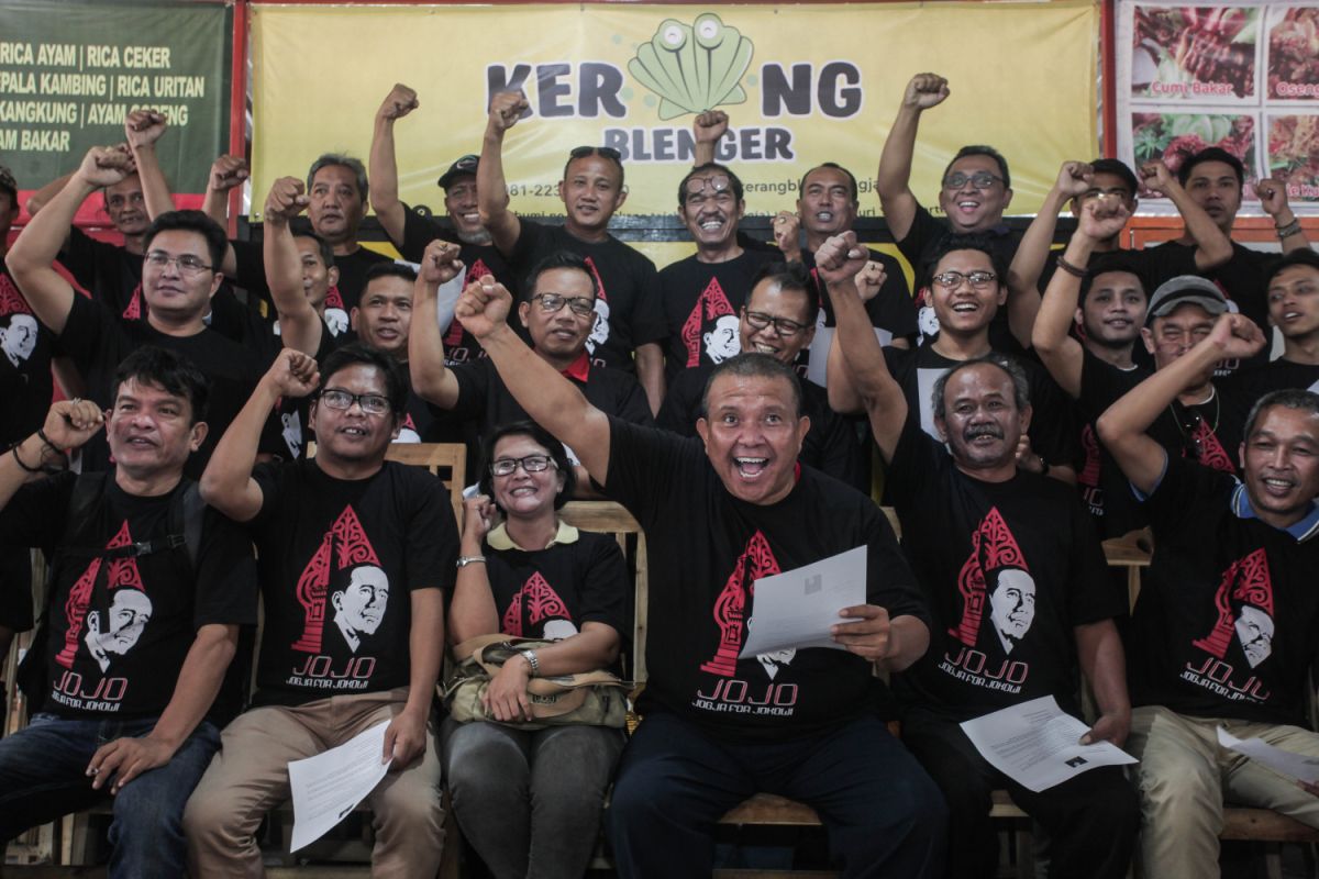 Relawan Jokowi: Nomor satu untuk satu periode lagi