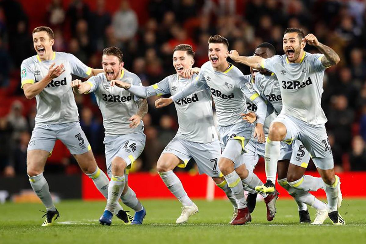 Derby County singkirkan M United dari Piala Liga