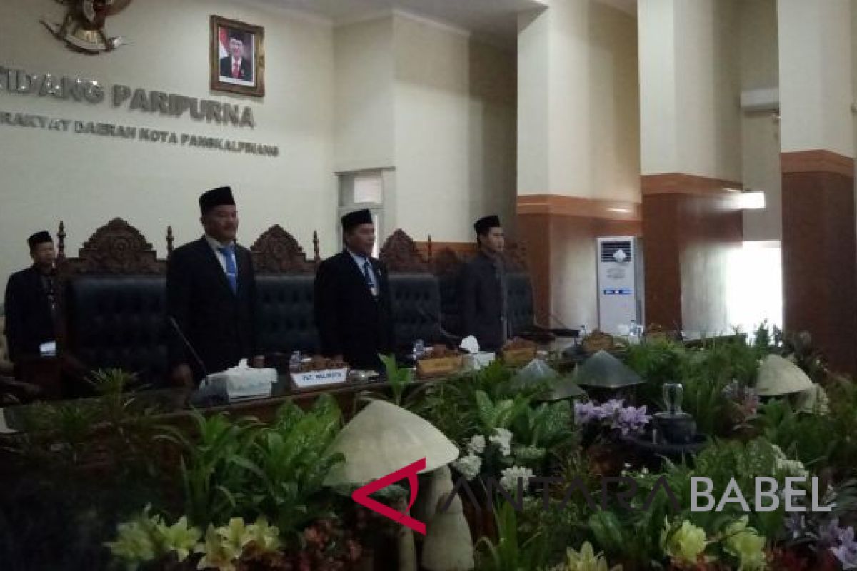 DPRD Pangkalpinang gelar paripurna mendengarkan pidato kenegaraan