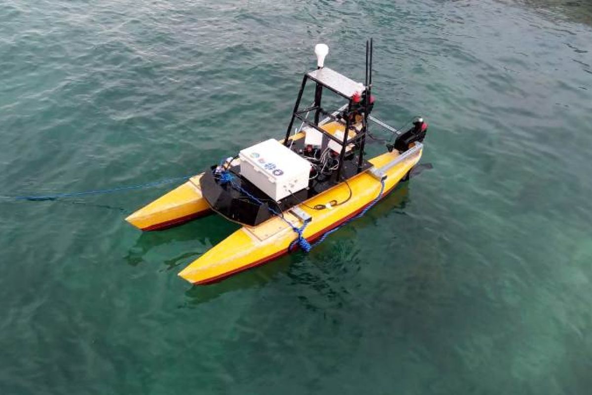IPB uji coba Drone Permukaan Laut di Kepulauan Riau