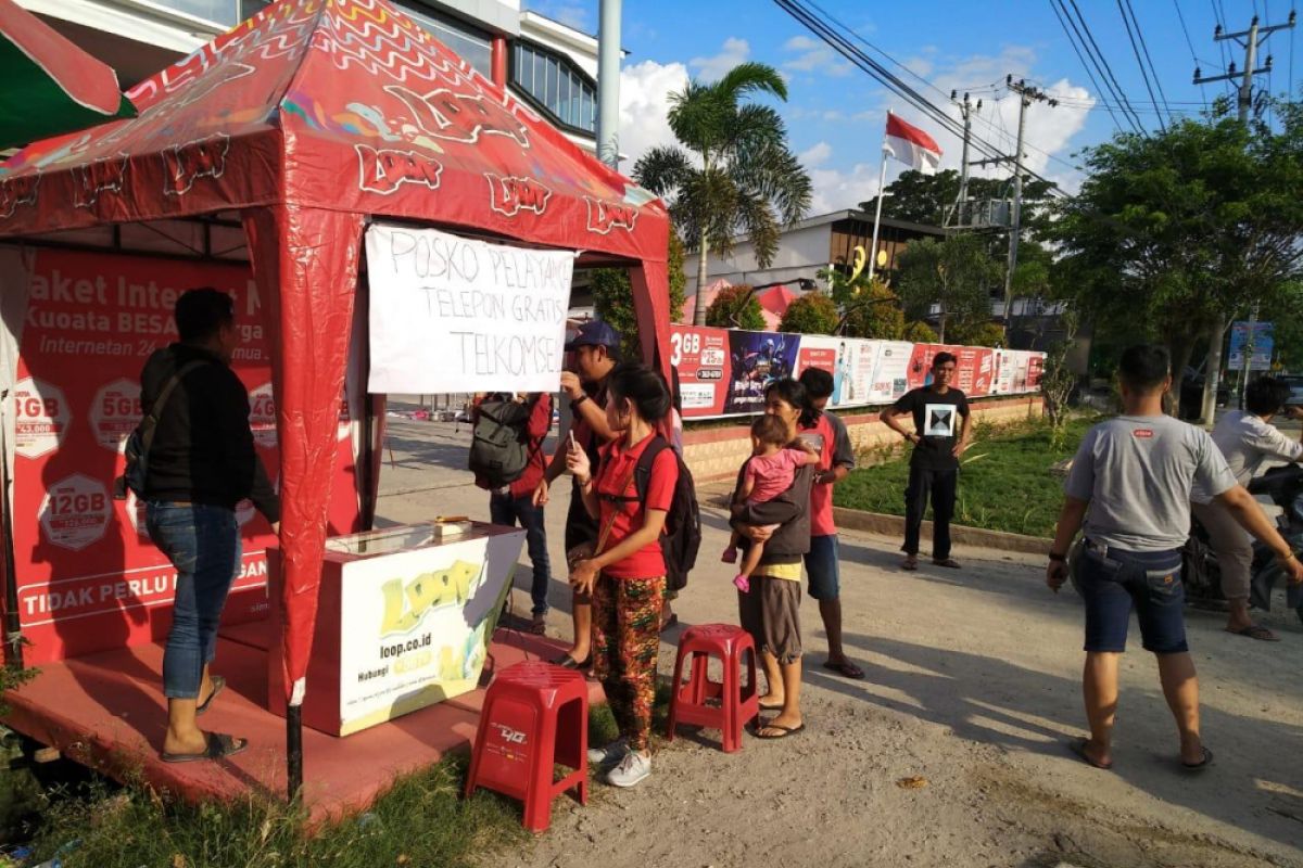 Jaringan 4G Telkomsel Donggala-Palu Berangsur Pulih