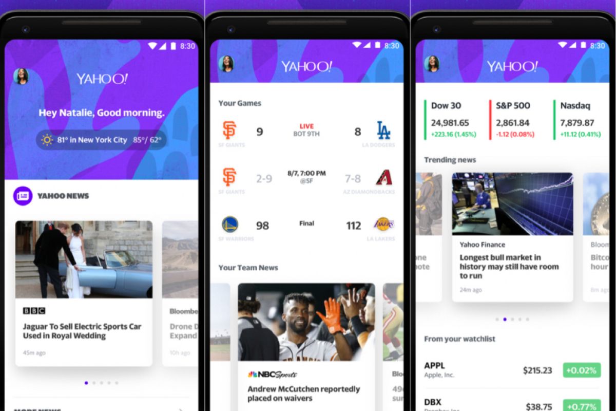 Yahoo rilis aplikasi Android serbaguna