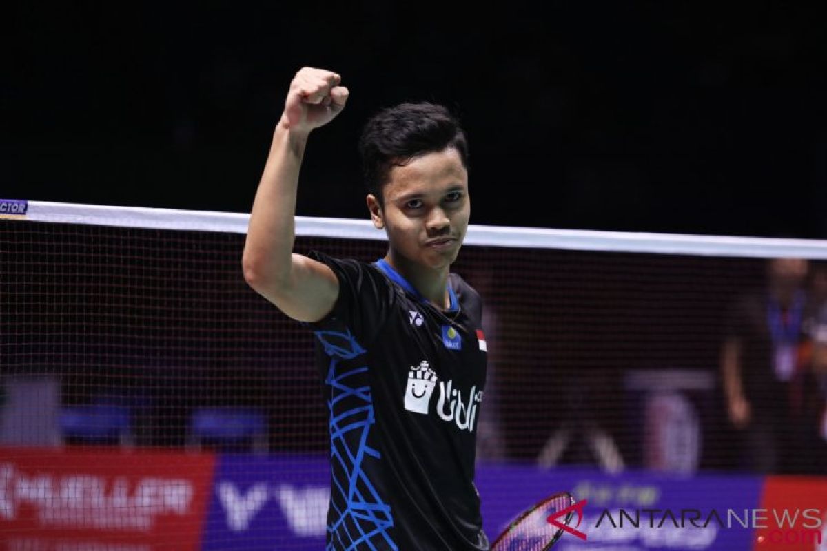 Ginting siap saingi Jonatan-Tommy di Olimpiade Tokyo