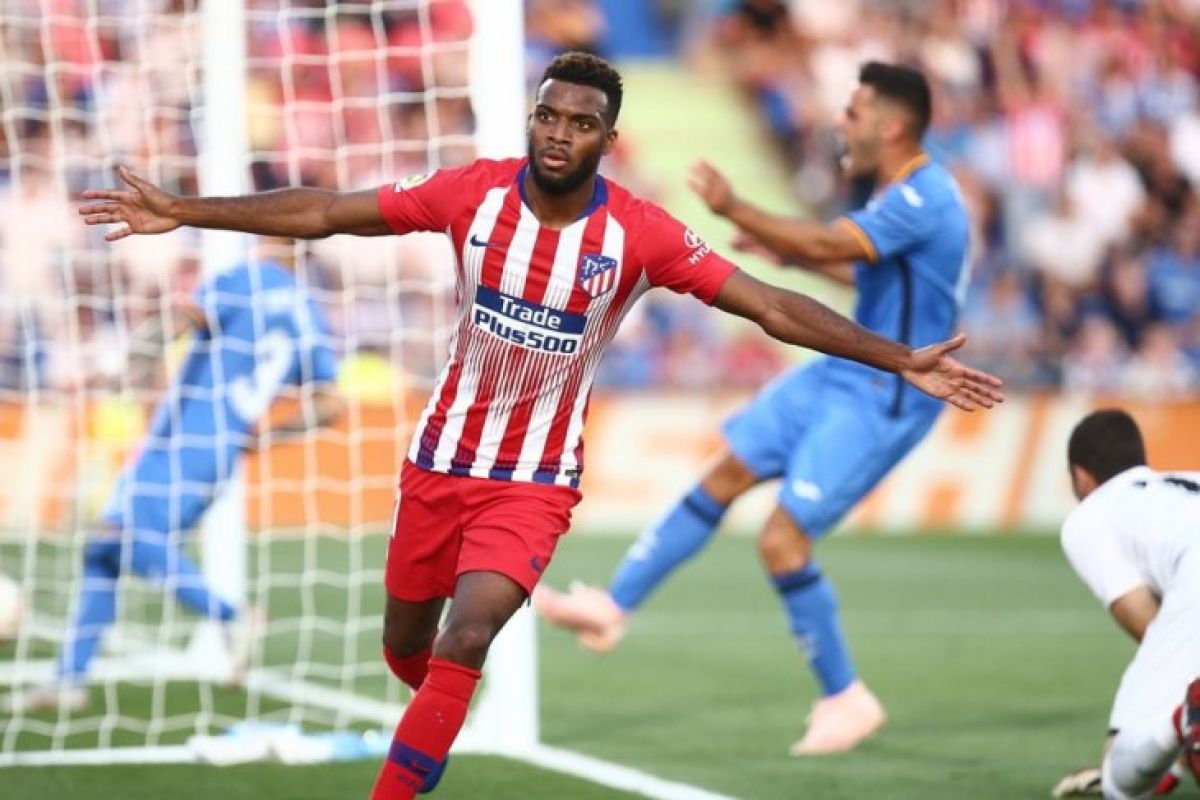 Gol perdana Lemar antar Atletico bekuk Getafe 2-0