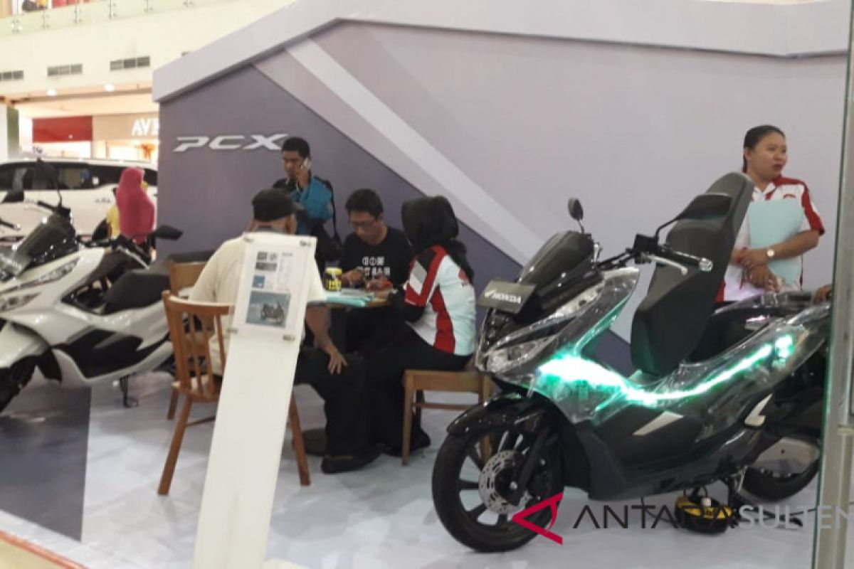 Sekali pameran di Palu, 16 unit pcx diborong pelanggan