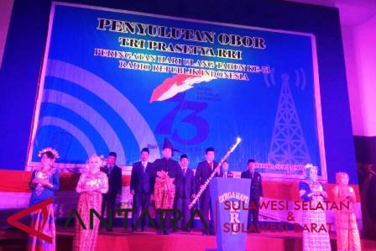 RRI sosialisasikan program audo visual pada HUT ke-73