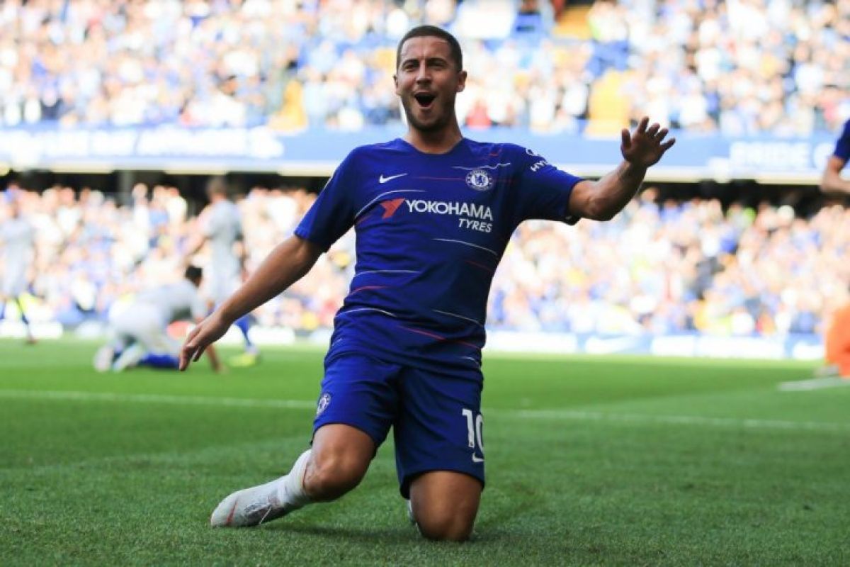 Eden Hazard nyaman di Chelsea bersama manajer baru Sarri