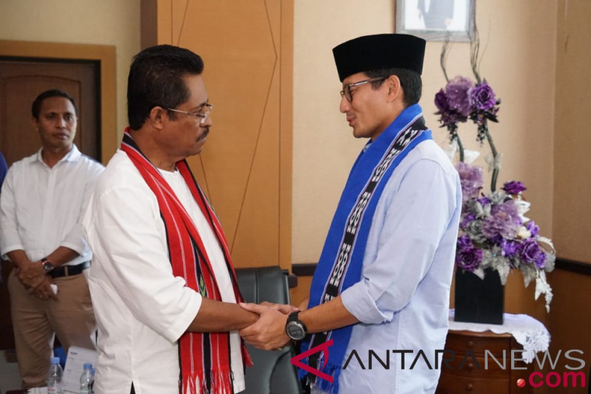 Sandiaga bertemu Ketua MPH Sinode Gereja Protestan Maluku