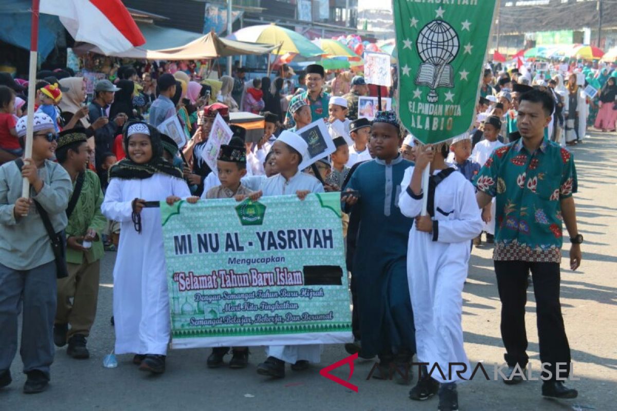 Masyarakat Alabio Meriahkan 1 Muharram