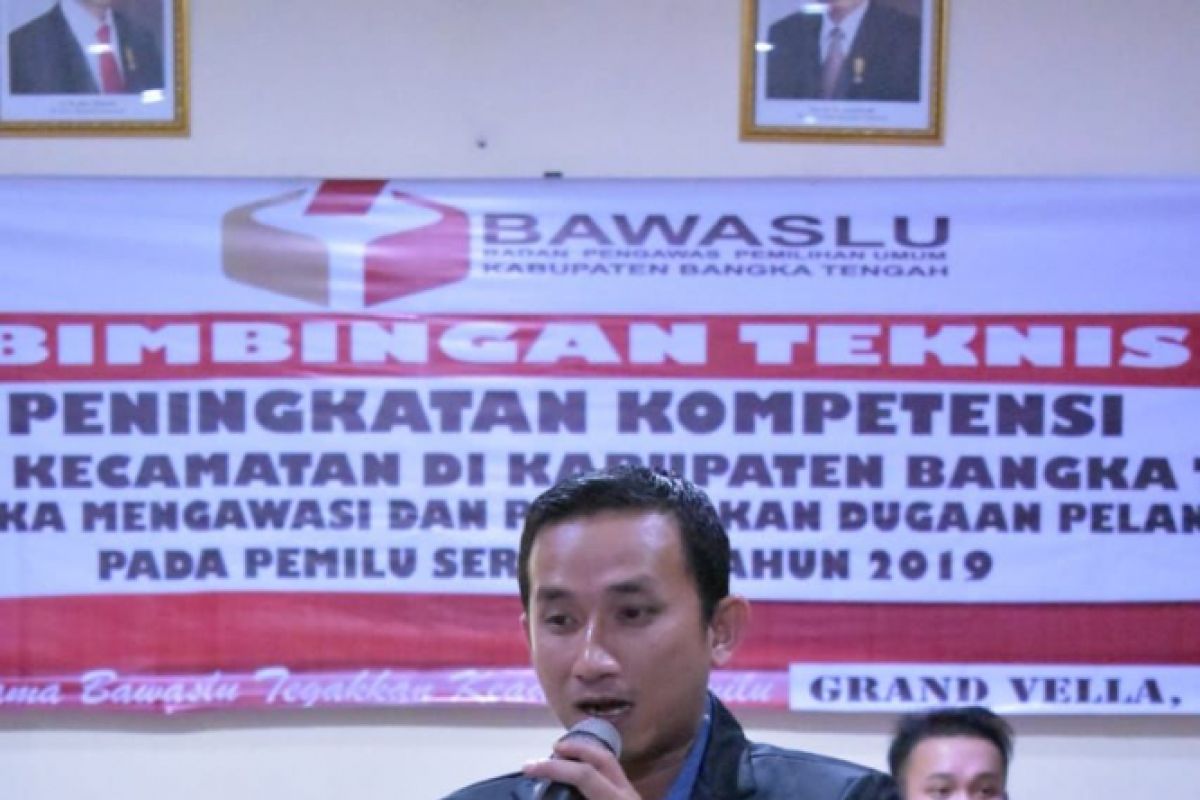 Bawaslu Bangka Tengah sosialisasikan bahaya politik uang