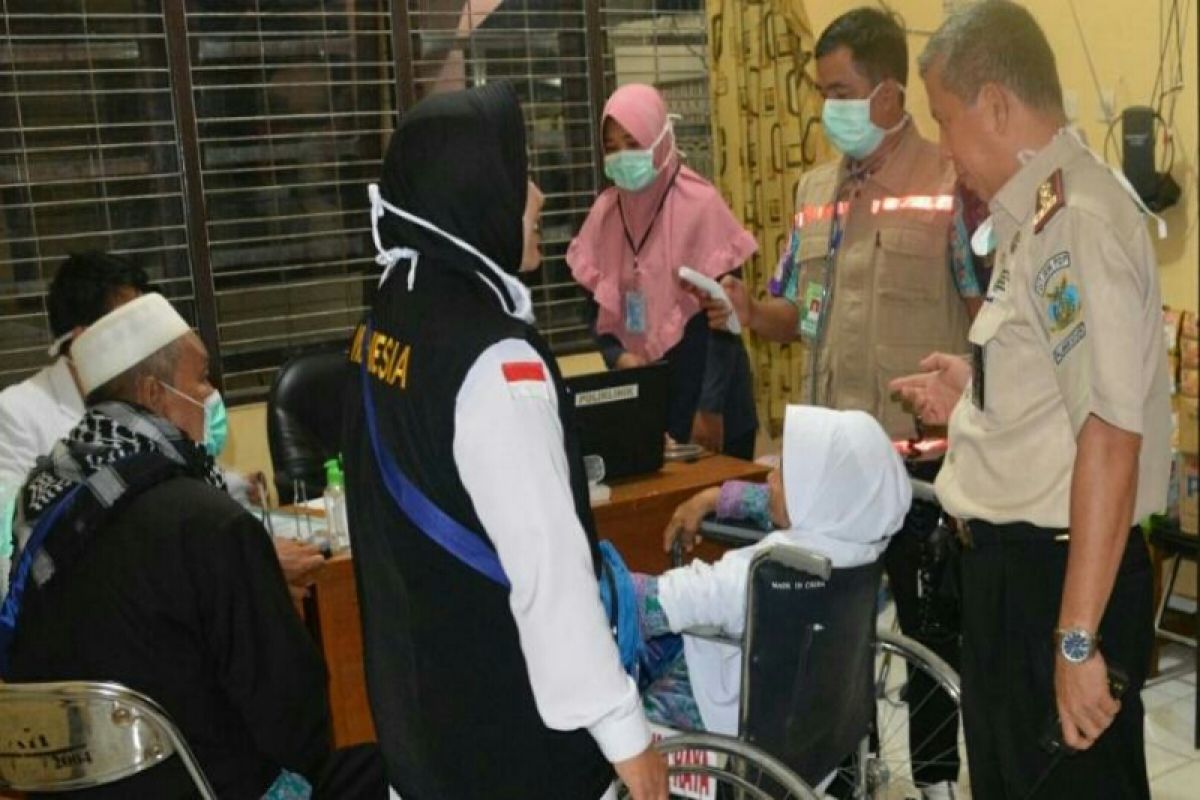 Kesehatan jamaah haji Kalteng langsung diperiksa antisipasi MERS