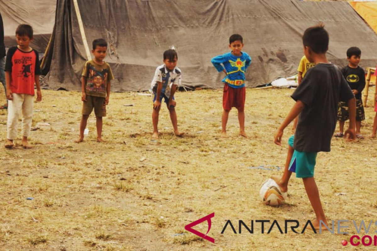 Sepak bola Brazil bantu korban gempa Lombok