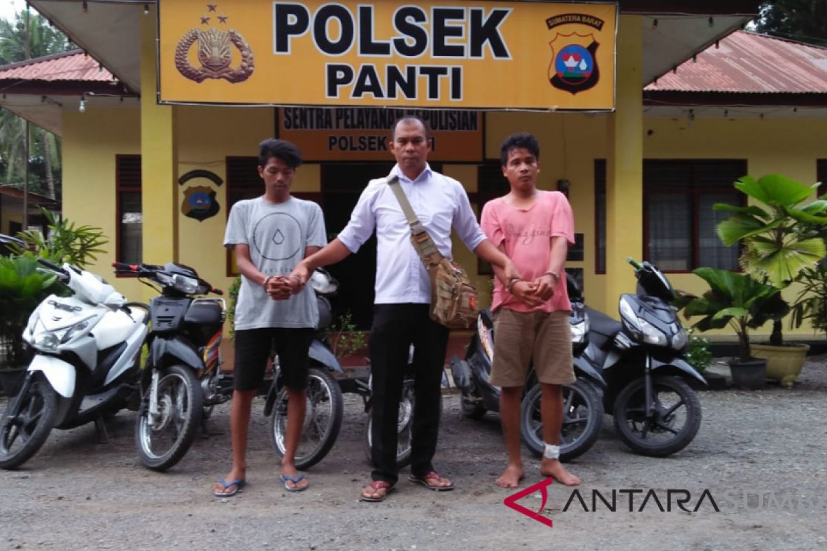 Polisi Pasaman lumpuhkan pencuri sepeda motor dengan timah panas