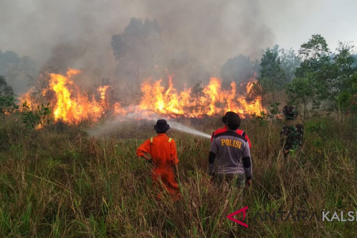 Banjarbaru is overwhelmed facing land fires