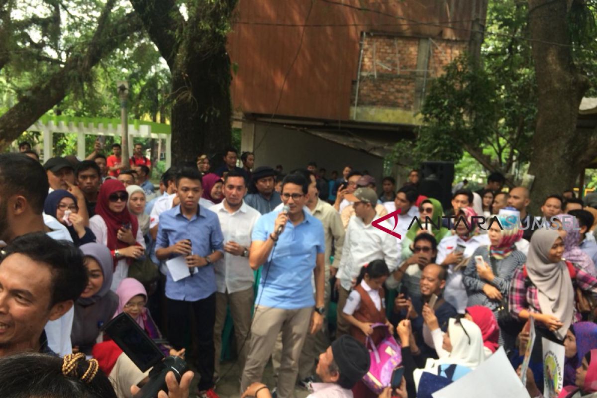 Sandiaga Uno optimistis "Oke Oce" tumbuhkan perekonomian rakyat