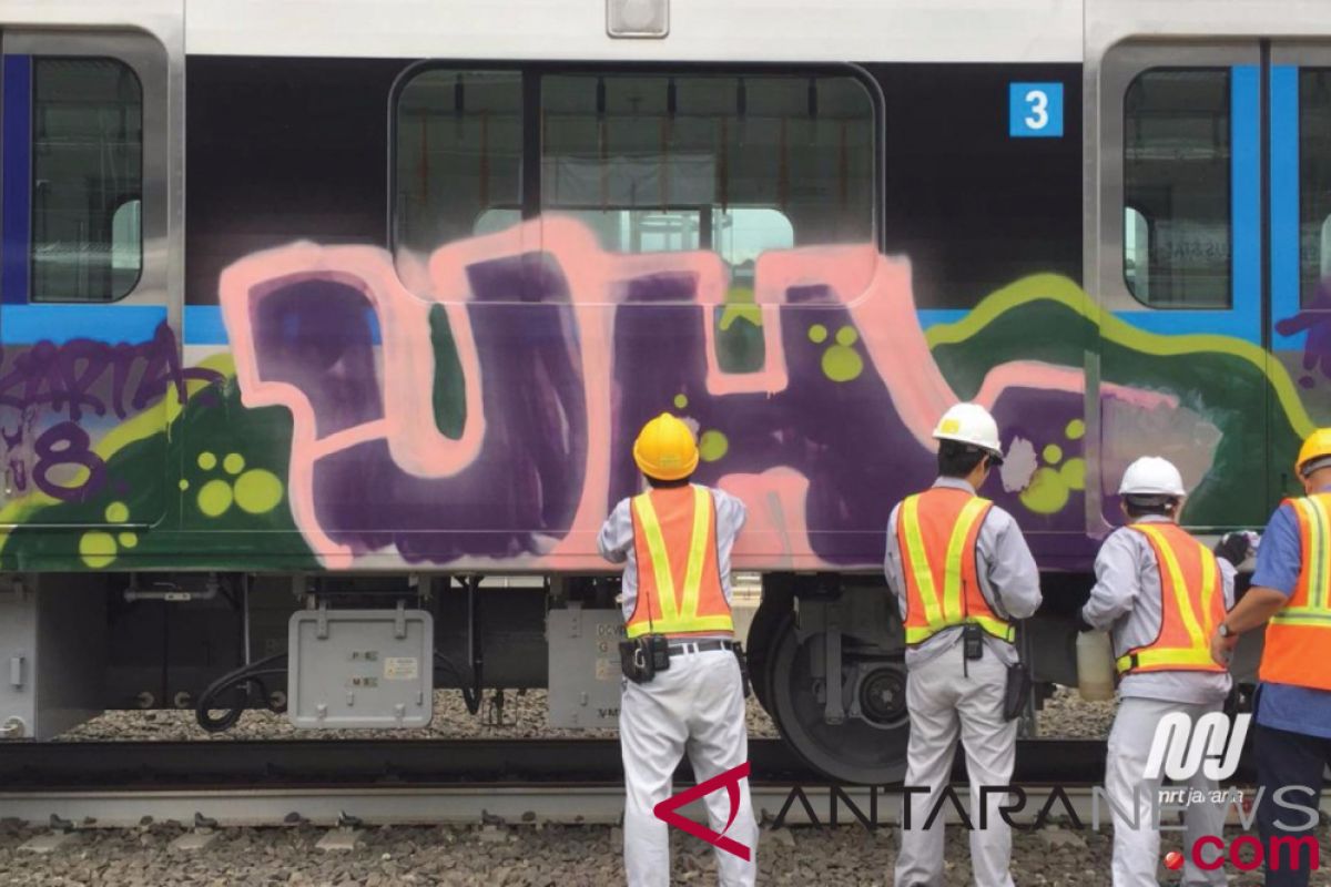 MRT Jakarta usut pelaku vandalisme kereta