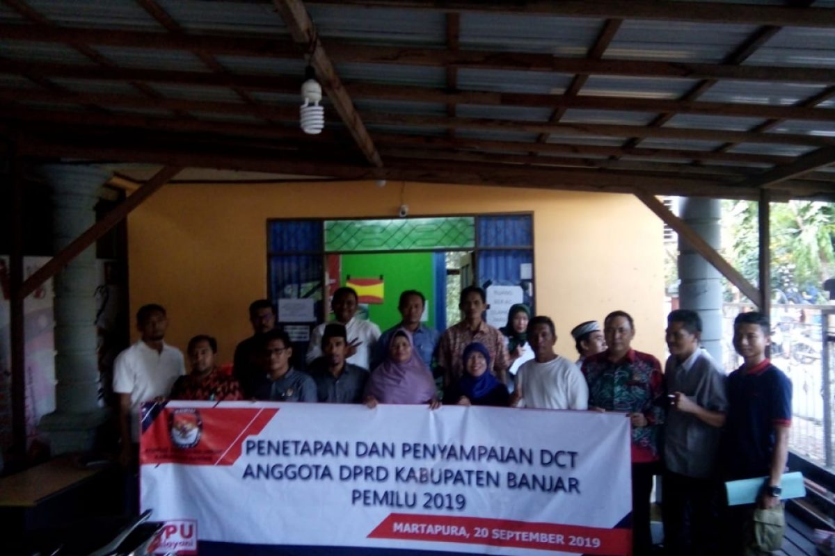 547 Caleg perebutkan 45 kursi  DPRD Banjar