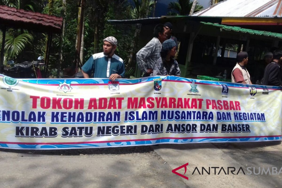 Organisasi Masyarakat Pasaman Barat Tolak Kedatangan Kirap Islam Nusantara