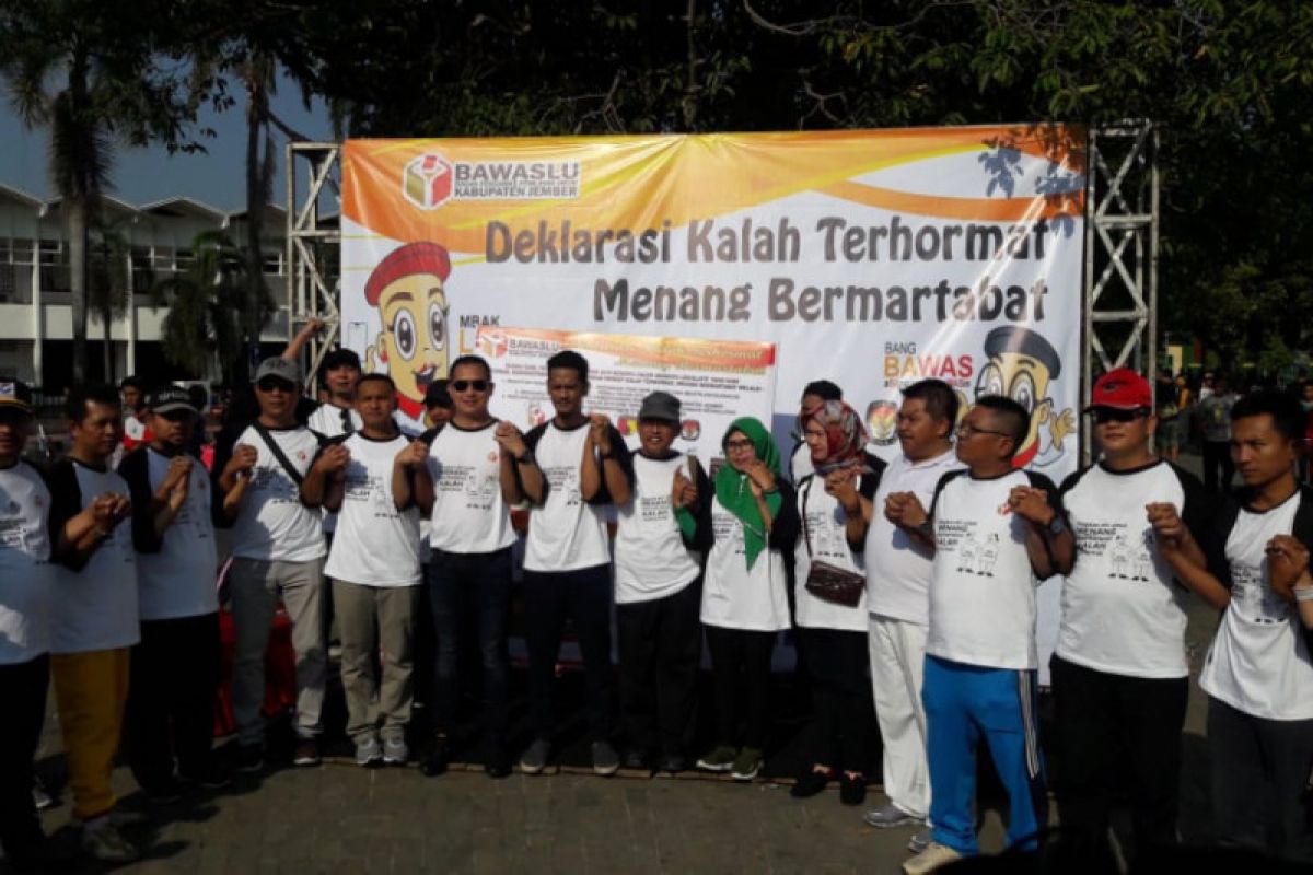 Bawaslu Jember Gelar Deklarasi 