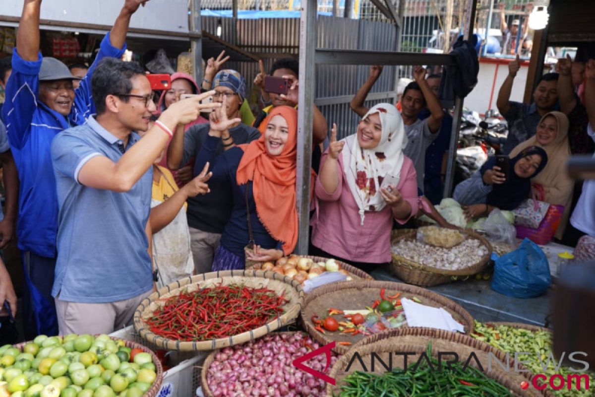Prabowo/Sandi janji berikan solusi masalah ekonomi ke depan