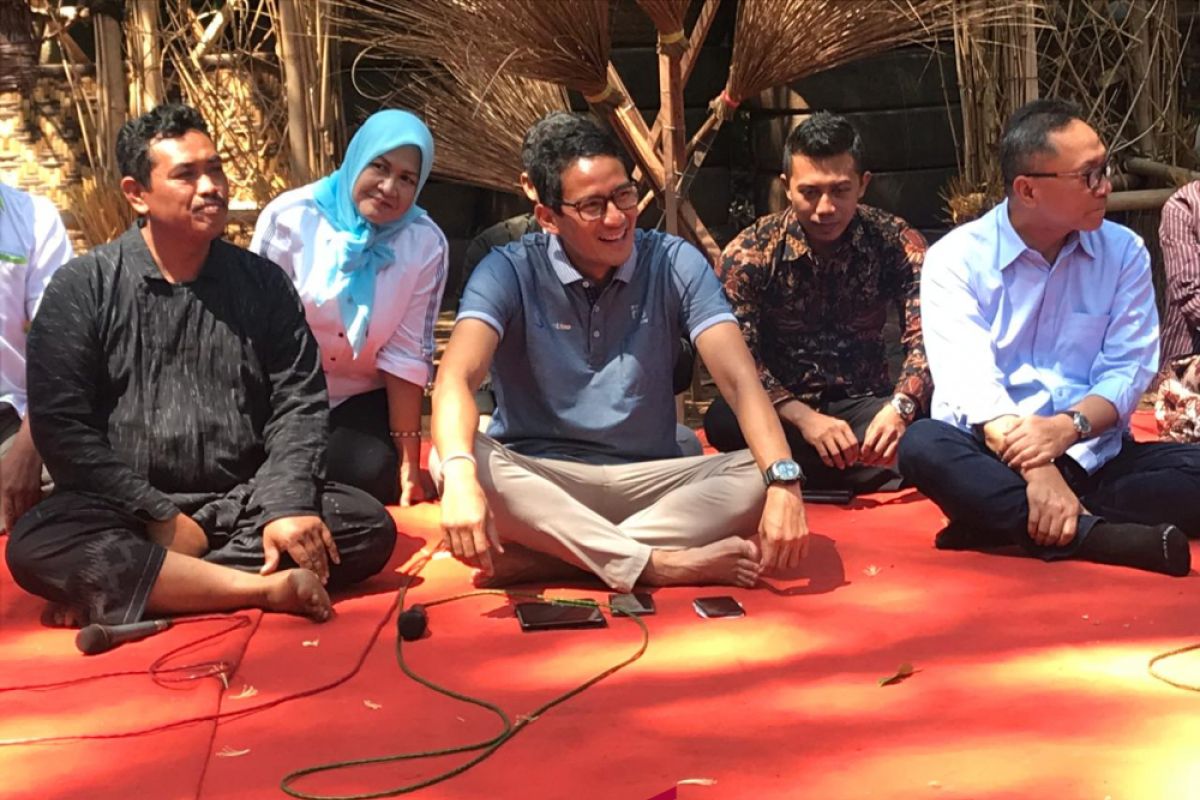 Sandiaga tekankan pembangunan ekonomi berbasis budaya