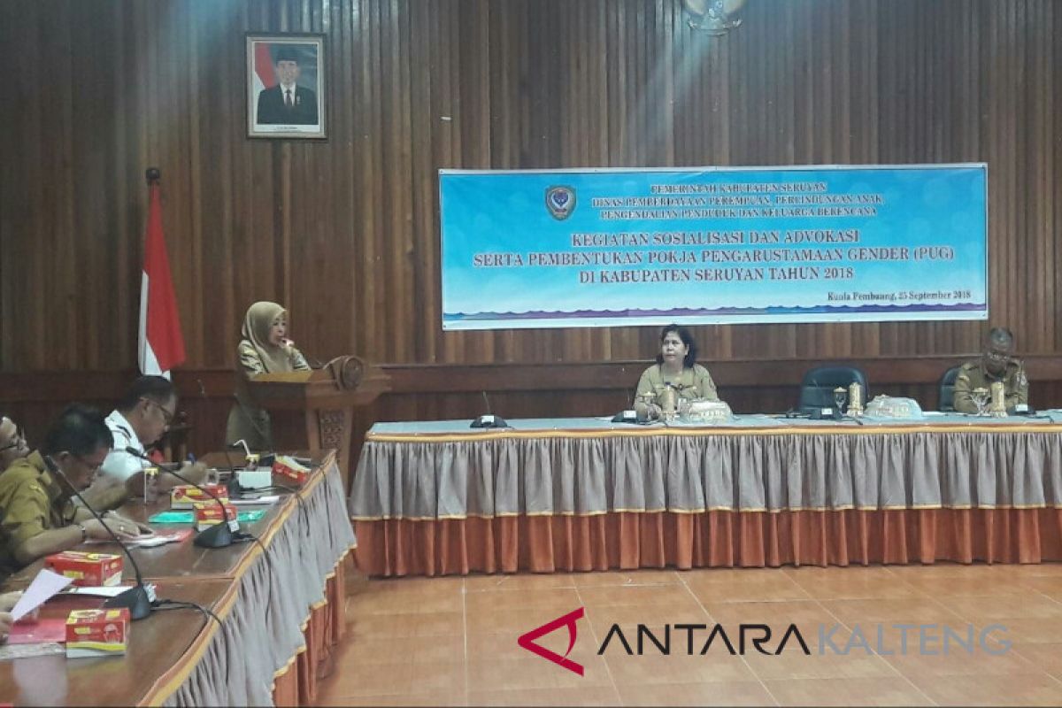 Kesetaraan gender mampu kurangi diskriminasi perempuan Seruyan