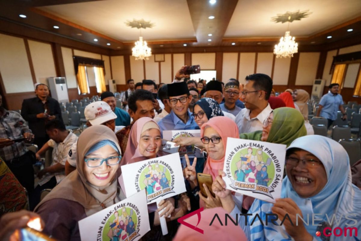 Sandiaga bertemu pengurus Muhammadiyah Jawa Timur