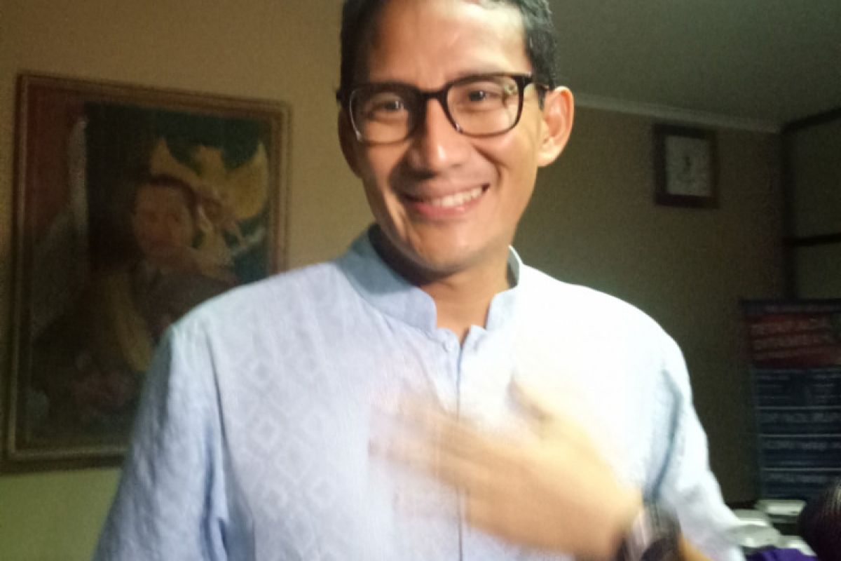 Sandiaga menolak debat menggunakan bahasa Inggris