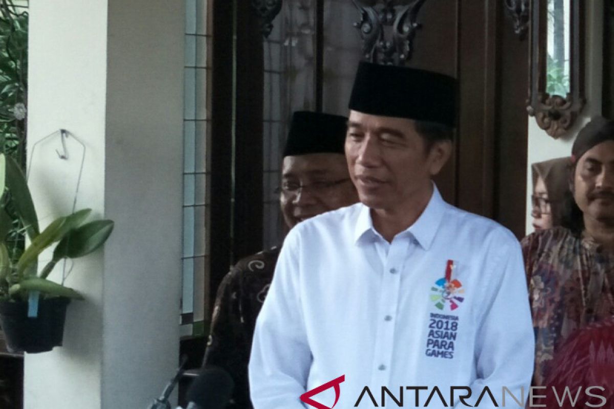 Presiden Jokowi mulai gaungkan Asian Para Games 2018