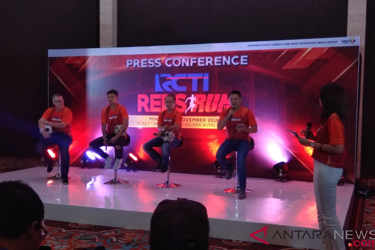 Teddy Sheringham ramaikan "RedsRun" di Jakarta