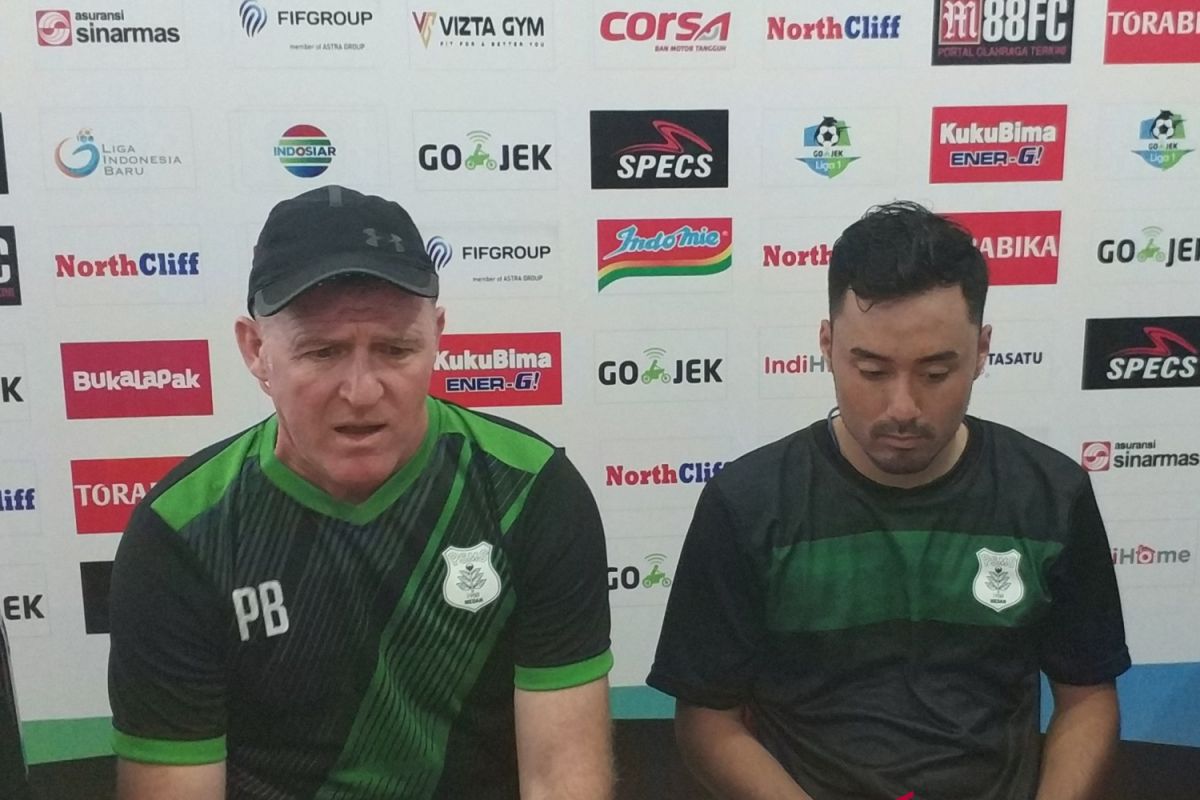 Pelatih PSMS minta pemainnya jangan 