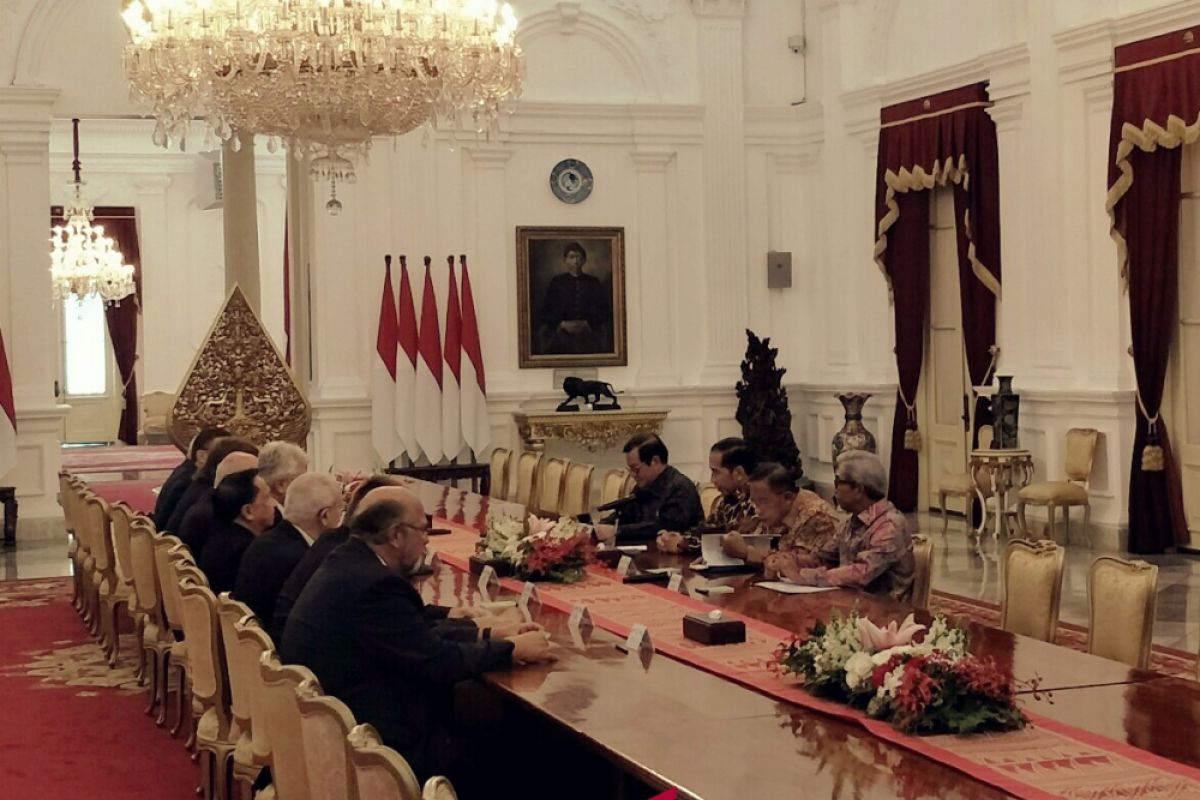 Presiden Jokowi Terima Delegasi Senat Republik Cheko