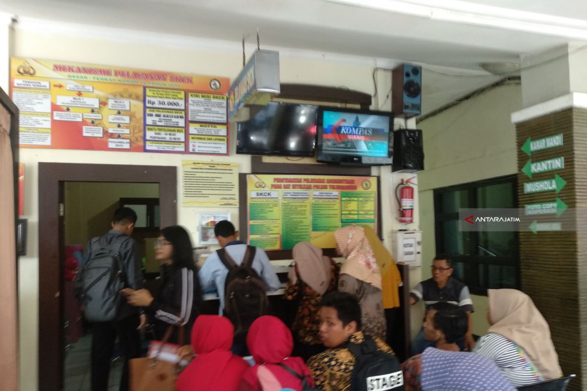 Imbas Rekrutmen CPNS, Permintaan SKCK di Polres Tulungagung Meningkat