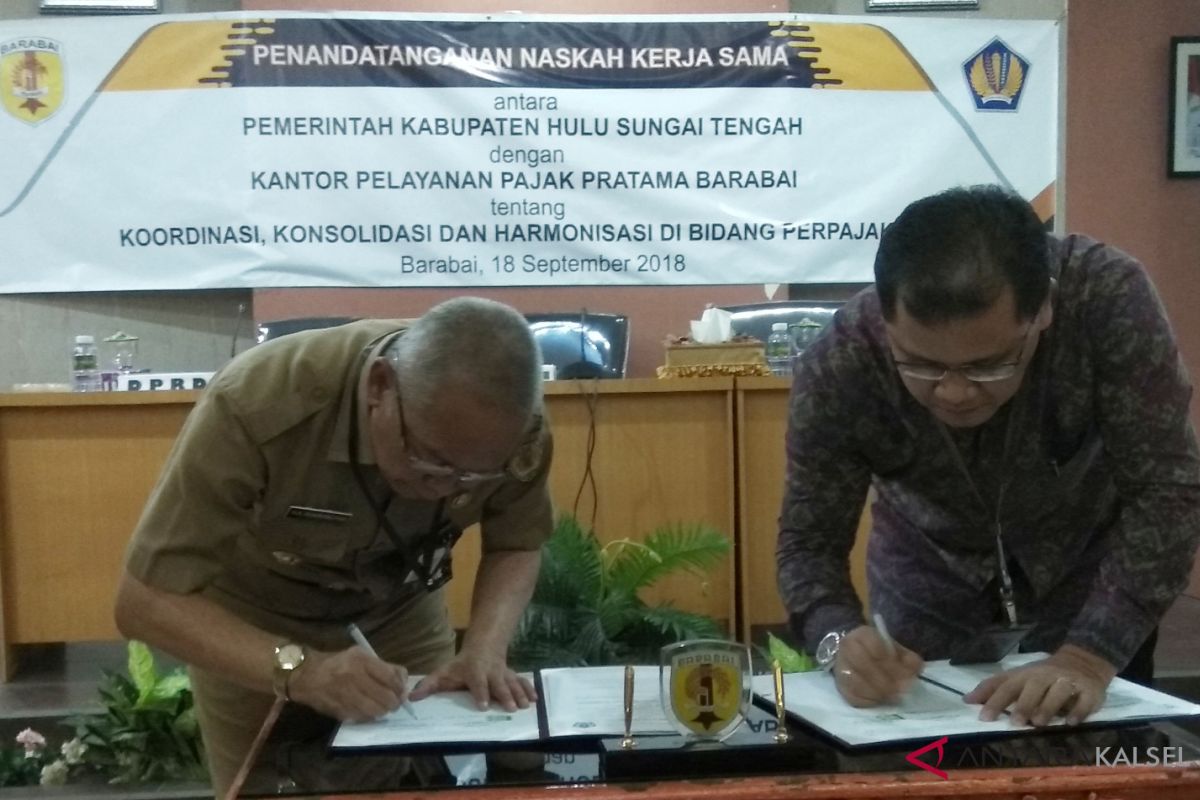 Pemkab HST dan KPP Pratama Barabai kerja sama terkat  perpajakan