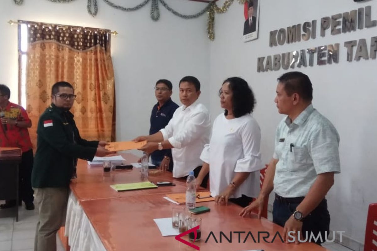 KPU Taput Tetapkan 296 caleg tetap