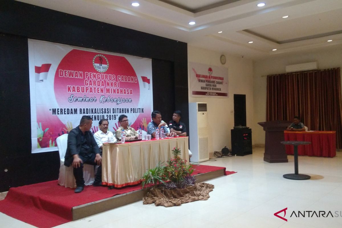 Redam radikalisasi garda NKRI gelar seminar