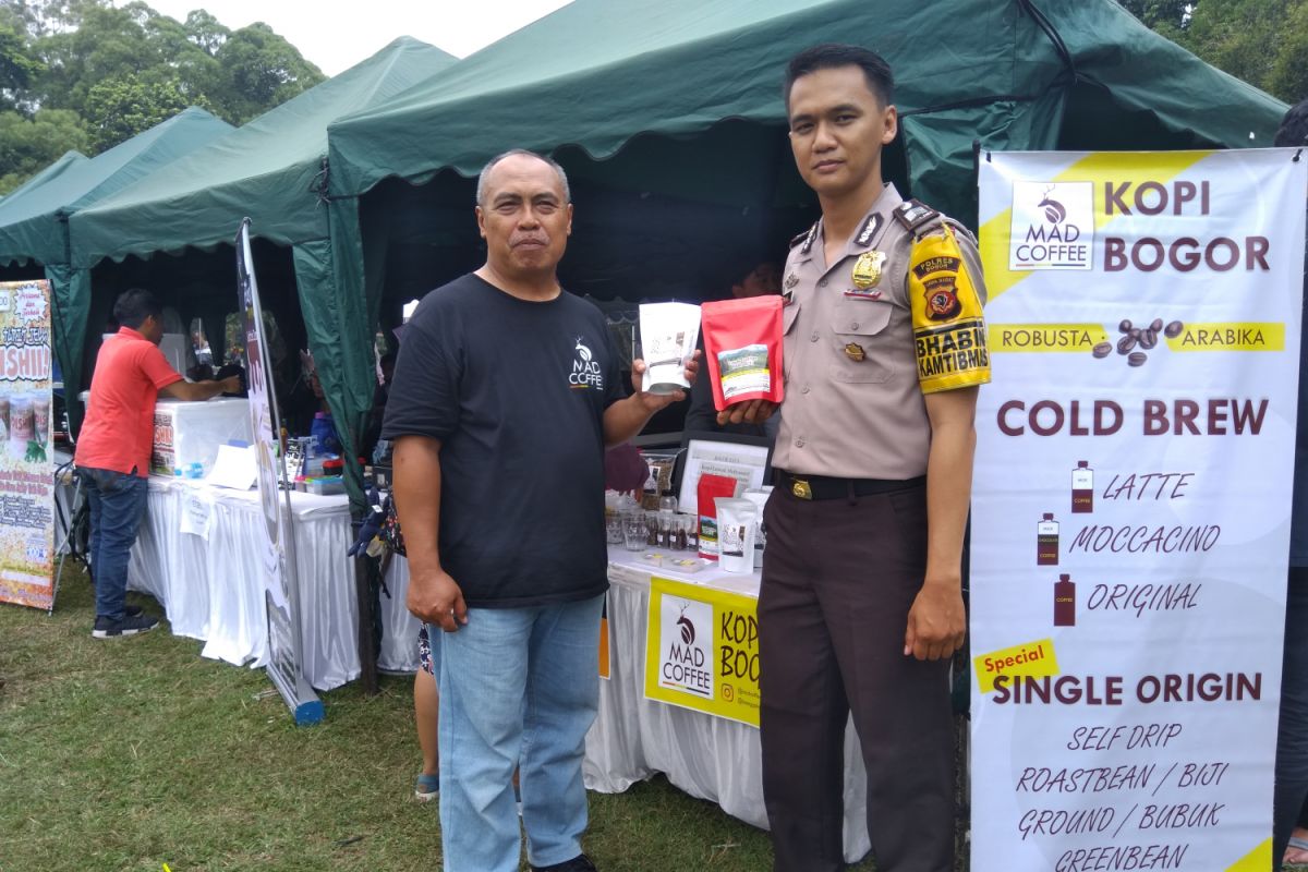 Kopi Bogor meriahkan Pasar Rakyat Tani IPB